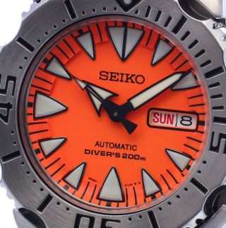 Nagelneu Seiko Srp309k1 Monster Diver ' S 200m Armbanduhr SpektakulÄr Bild
