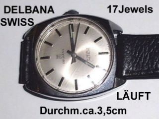 4 Alte Armbanduhren,  Handaufzug,  Debana,  Anker 100,  Kienzle Life,  Kienzle Alfa Bild