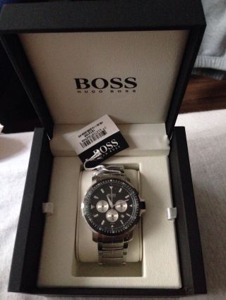 Boss Hugo Boss Herren - Armbanduhr Chronograph Quarz 1512109 Bild