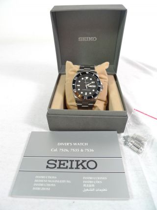 Vintage Seiko Skx031 Automatic Diver Watch Uhr - 7s26 Caliber - Near Bild