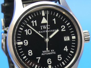 Iwc Flieger Mark Xv 3253 Vom Uhrencenter Berlin Ankauf Auch Von Ihrer Luxusuhr Bild