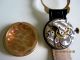 Armbanduhr Poljot Kirova 583 Rotgold Massiv Goldgehäuse Moskva Handaufzug 1mchz Armbanduhren Bild 2