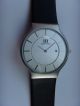 Herrenuhr Uhr Danish Design 3314371 Lederband Dänisches Design Iq12q732 Datum Armbanduhren Bild 1