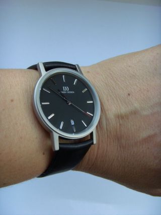 Danish Design Uhr Watch Herrenuhr 3316261 Titan Matt Dänisches Design Iq13q171 Bild