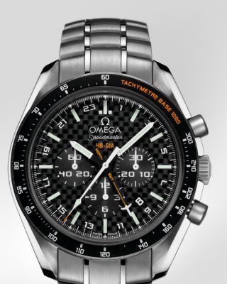 Uhr Omega Speedmaster Hb - Sia Co - Axial Gmt Chronograph Numbered Edition 44.  25 Mm Bild