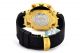 Joe Rodeo Master Swiss Quarz Chrono 2.  20ct Diamant Herren Gelb Watch Jjm31 Armbanduhren Bild 2