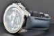 Armbanduhr Arctica Diamant Schwarz & Silber 2 - Reihe Lünette 3,  5kt Datum Chrono Armbanduhren Bild 15