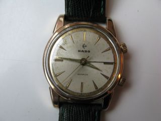 Rado Double Wecker Herren Armbanduhr Aus 50er Jahre Armband Uhr Bild
