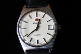 Herren Armbanduhr Roamer - Quartz 70er Jahre Bild