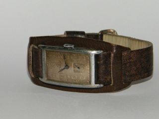 Omega Art Deco Armbanduhr Pur Vintage 30 - 40er,  Wristwatch Kaliber 15 Jewels 20 F Bild