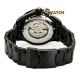 Invicta 7113 Armbanduhr Herren Signatur Automatik Schwarz Edelstahl Armbanduhren Bild 2
