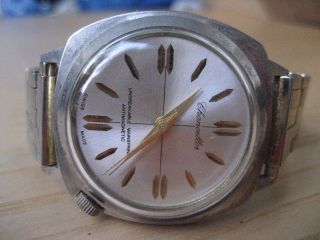 Chancellor Handaufzug Herren Armbanduhr Vintage Swiss Made Bild
