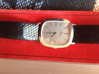 Omega Herren Armbanduhr,  De Ville,  Weißgold/vergoldet,  Handaufzug Bild