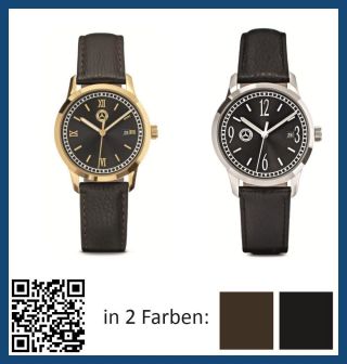 Mercedes Benz Armbanduhr / Uhr Herren Aus Edelstahl | Farbe Wählbar Bild