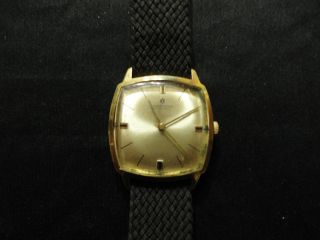 Junghans 17 Jewels Vergoldete Herren Armbanduhr Handaufzug. Bild
