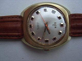 Herren Armbanduhr Elgin Swiss Handaufzug Bild