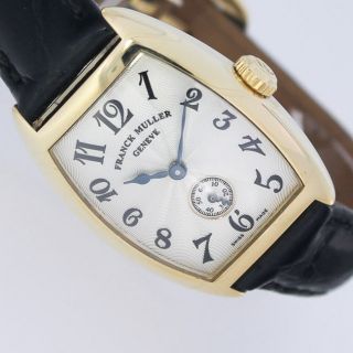 Franck Muller Lady Curvex Gold Handaufzug Uhr Ref.  1752 S6 Bild