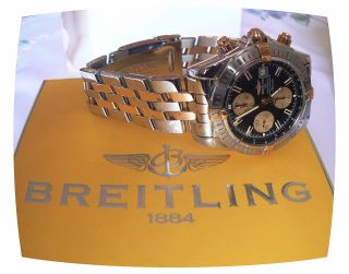 Breitling Windrider Chronomat Evolution Stahl/gold Ref:nr:13356 Bild