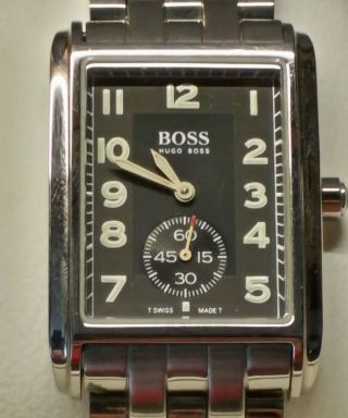 Hugo Boss Herren Armbanduhr In Stahl Bild
