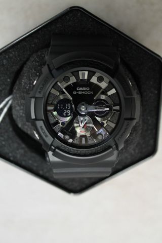 Casio G - Shock Quartz Armbanduhr Ga201 - 1a,  Schwarz Bild
