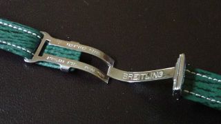Breitling - Faltschließe Und Lederband Bild