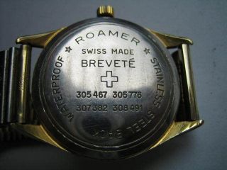 Herren - Armbanduhr Roamer Swiss Made Brevete Bild