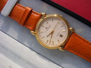 Herren - Armbanduhr Maurice Lacroix Zwiss Made Vergoldet Bild