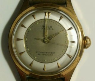 Alte Intex Armbanduhr - Handaufzug Bild