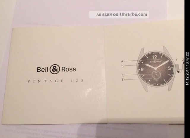 Brochure Catalogue Bell & Ross Modèles BRPW1 BR123 BRWW1 BR01 BR02 - Neuf Sans Emballage