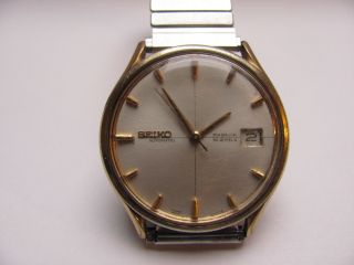 Vintage Old Seiko Automatic Uhr Hau Sea Lion M 77 Weekdater Men ' S Wrist Watch Bild