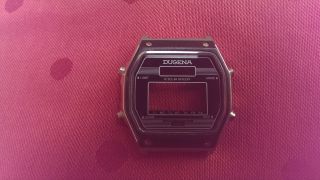 Uhrmacher Werkstandauflösung Armbanduhr Gehäuse Dugena Chronograph Quartz Bild