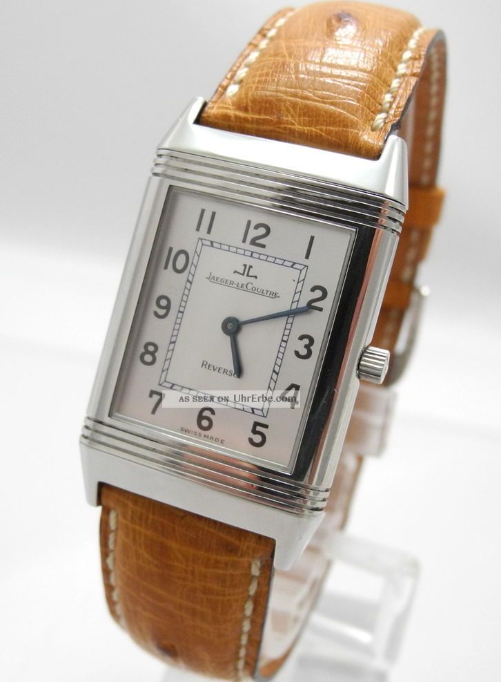 Jaeger - Lecoultre Reverso Classique Edelstahl Ref.  Nr:250.  8.  86 Armbanduhren Bild