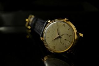 Stunning Iwc Caliber 88,  Vintage Watch (50 ' S) 18k Rose Gold,  36,  5 Mm,  Gorgeous Bild