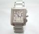 Cartier Tank Francaise Chronograph Edelstahl Revisioniert Armbanduhren Bild 5