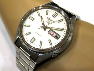 Seiko 5 - Automatic - Classics - Armbanduhr - 37 Mm - Stahl - Tag & Datum - Mit Bild