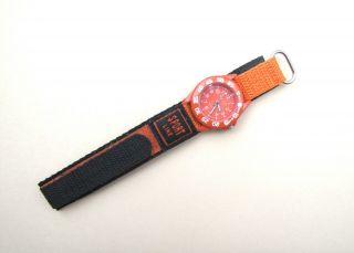 Kinderuhr Armbanduhr Youngster Quarz Orange Klettband Bild