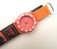 Kinderuhr Armbanduhr Youngster Quarz Orange Klettband Armbanduhren Bild 1