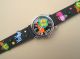 Kinderuhr Armbanduhr Quartz Safari Tiere Schwarz Kinderarmbanduhr Armbanduhren Bild 1
