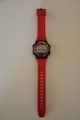 Armbanduhr Casio W - 756 - 1aves Digitale Sportuhr Wasserdicht Bis 100 M Rot Armbanduhren Bild 1