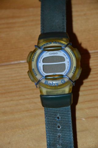 Casio - Armbanduhr - G - Shock - Baby - G - Blau - Textilarmband Top Bild