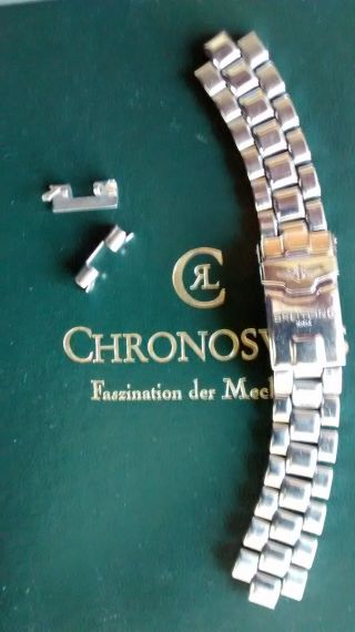 Breitling Colt Damen Armband Stahl Mit Faltschließe 16mm Bild