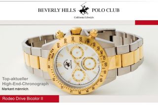 Beverly Hills Polo Club Uhr Uvp 499€ Neu&ovp Mit Rechnung Bild