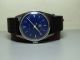 Favre Leuba Seaking Geneve Handaufzug Stahl Uhren Watch H511 Blau Armbanduhren Bild 1