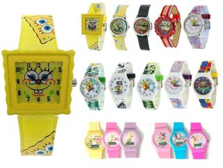 Spongebob Schwammkopf Disney Kinder Uhr Für Mädchen Jungen Weihnachtsgeschenk Bild