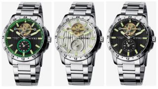 Eyki Automatik Meschanisch Armbanduhr Herrenuhr Uhr Wasserdicht Efl8562ag Bild