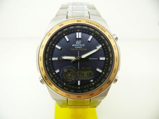 Casio Edifice 5200 Efa - 134 Herren Flieger Armbanduhr 10 Atm Wr Watch Bild
