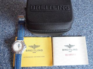Breitling Aeromarine Dpw Militär Military Militare Uhr Watch Mit Zubehör Bild