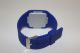 Blau Digital Led Touch Screen Uhr Mit Silikonarmband Blau Armbanduhren Bild 2