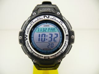 Casio Sgw - 100 3257 Kompass Weltzeitenthermometer Herren Armbanduhr Bild
