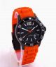 Beliebte EichmÜller Uhr 10 Atm Lifestyle Design Armbanduhr Herrenuhr Orange Armbanduhren Bild 2